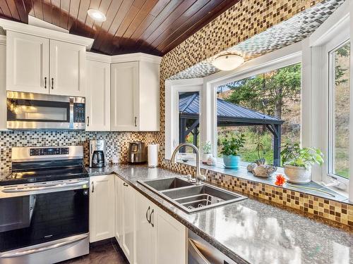 3084 Dohm Road, Kamloops, BC - Indoor Photo Showing Kitchen With Double Sink With Upgraded Kitchen