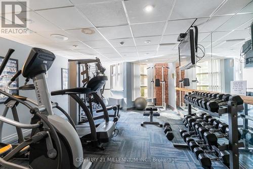 Uph 6 - 25 Fairview Road W, Mississauga (Fairview), ON - Indoor Photo Showing Gym Room