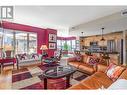 1160 Bernard Avenue Unit# 310, Kelowna, BC  - Indoor Photo Showing Living Room 