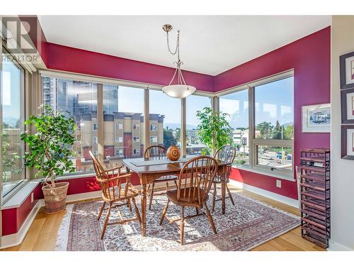 1160 Bernard Avenue Unit# 310, Kelowna, BC - Indoor Photo Showing Dining Room