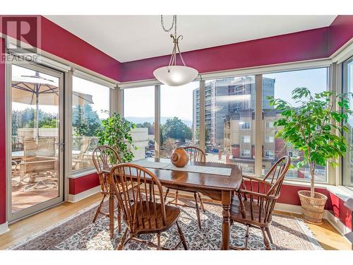 1160 Bernard Avenue Unit# 310, Kelowna, BC - Indoor Photo Showing Dining Room