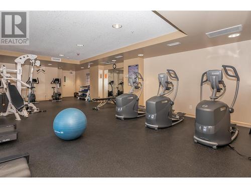 1160 Bernard Avenue Unit# 310, Kelowna, BC - Indoor Photo Showing Gym Room