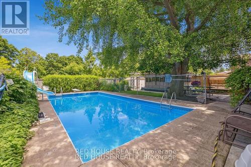 12 The Cedars Street, St. Catharines, ON - Outdoor With In Ground Pool With Backyard