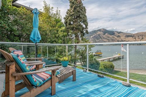 7953 Okanagan Landing Road, Vernon, BC - Outdoor With Body Of Water With Deck Patio Veranda With View