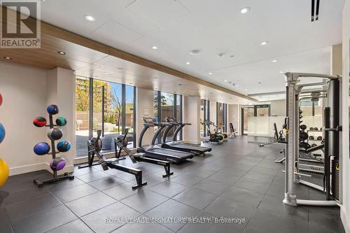 309 - 21 Park Street E, Mississauga (Port Credit), ON - Indoor Photo Showing Gym Room