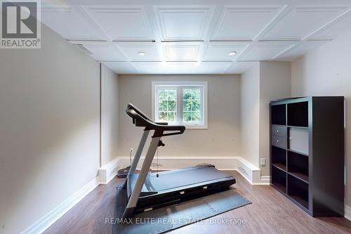 333 Thomas Phillips Drive, Aurora, ON - Indoor Photo Showing Gym Room