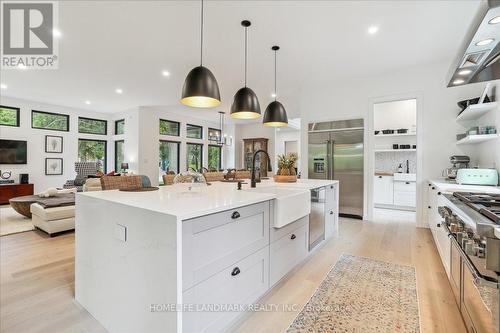 114 Reding Road, Hamilton (Ancaster), ON - Indoor Photo Showing Kitchen With Upgraded Kitchen