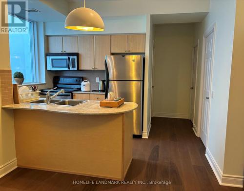 4801 - 763 Bay Street, Toronto, ON - Indoor Photo Showing Kitchen With Double Sink