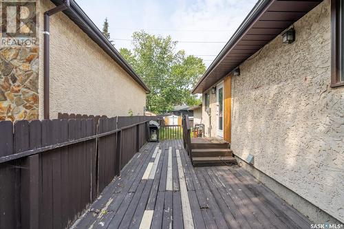 55 Thomson Avenue, Regina, SK - Outdoor With Deck Patio Veranda With Exterior