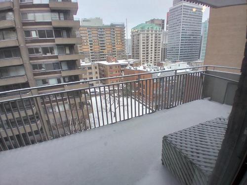 Balcon - 505-3455 Rue Drummond, Montréal (Ville-Marie), QC - Outdoor