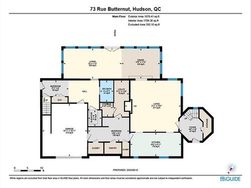 Plan (croquis) - 73 Rue Butternut, Hudson, QC - Other