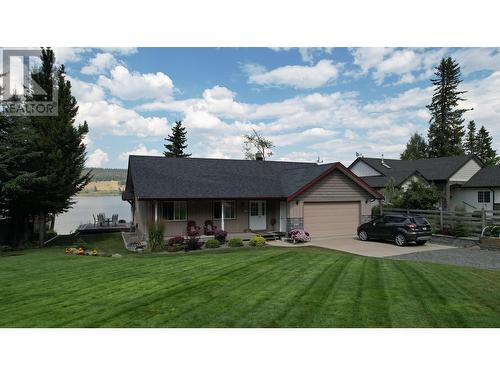 6329 Mulligan Drive, 100 Mile House, BC - Outdoor With Deck Patio Veranda With Facade