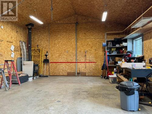 6329 Mulligan Drive, 100 Mile House, BC - Indoor Photo Showing Garage