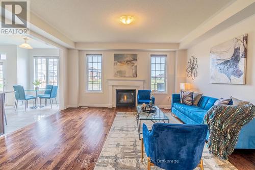 24 Herrick Drive, Brampton (Northwest Brampton), ON - Indoor Photo Showing Living Room With Fireplace