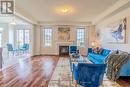 24 Herrick Drive, Brampton, ON  - Indoor Photo Showing Living Room With Fireplace 