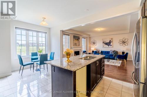 24 Herrick Drive, Brampton, ON - Indoor Photo Showing Kitchen With Double Sink With Upgraded Kitchen