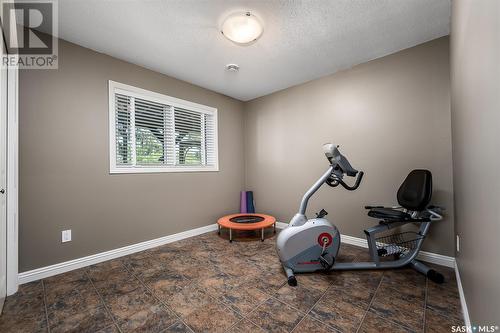 319 Tatanka Drive, Buffalo Pound Lake, SK - Indoor Photo Showing Gym Room