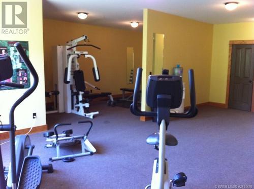 4559 Timberline Crescent Unit# 631C, Fernie, BC - Indoor Photo Showing Gym Room