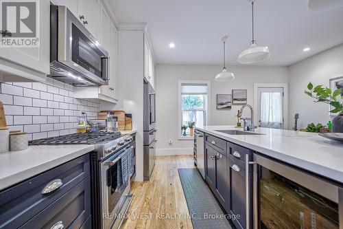 58 Myrtle Avenue, Toronto (South Riverdale), ON - Indoor Photo Showing Kitchen With Stainless Steel Kitchen With Upgraded Kitchen