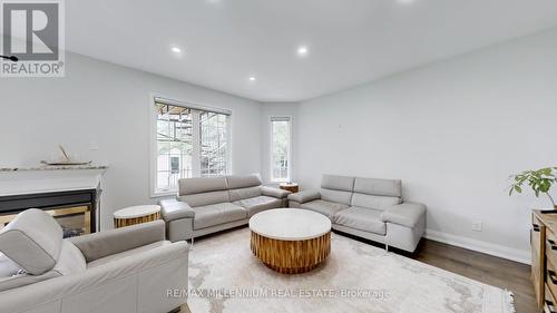 239 Vellore Woods Boulevard, Vaughan (Vellore Village), ON - Indoor Photo Showing Living Room With Fireplace