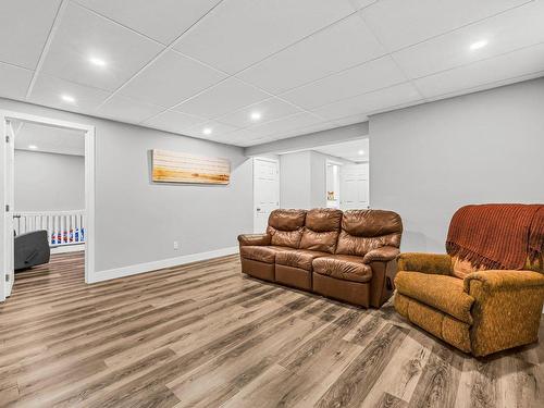 Family room - 165 Rue Notre-Dame, Saint-Armand, QC - Indoor Photo Showing Basement