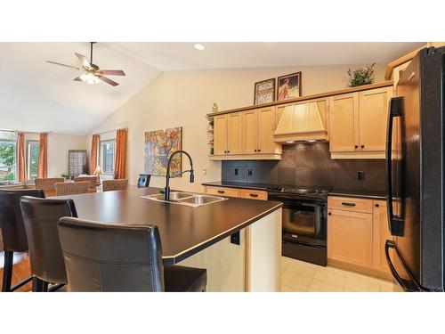 7340 Yoho Drive, Radium Hot Springs, BC - Indoor Photo Showing Kitchen With Double Sink