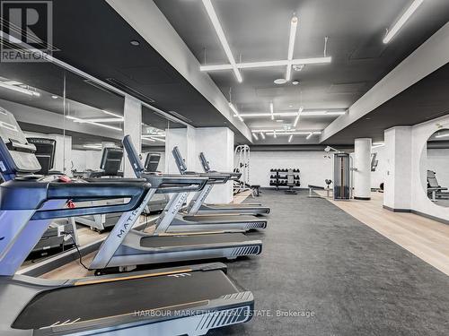 1002 - 86 Dundas Street E, Mississauga (Cooksville), ON - Indoor Photo Showing Gym Room