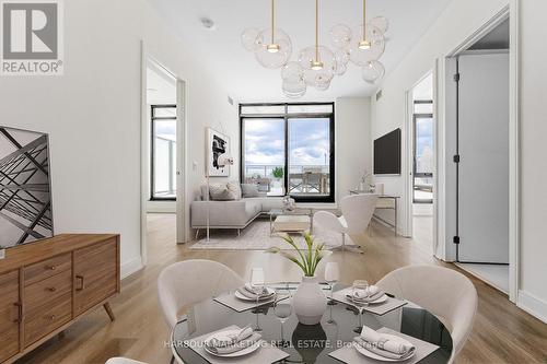 802 - 86 Dundas Street, Mississauga, ON - Indoor Photo Showing Dining Room