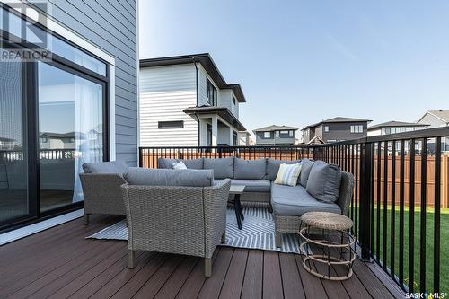 327 Aniskotaw Bend, Saskatoon, SK - Outdoor With Deck Patio Veranda With Exterior