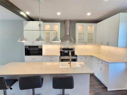 106 2Nd Avenue, Oakville, MB - Indoor Photo Showing Kitchen With Upgraded Kitchen