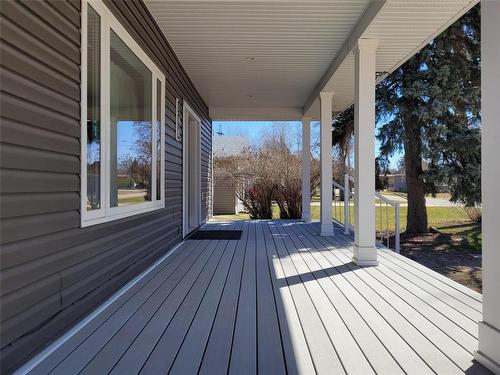 106 2Nd Avenue, Oakville, MB - Outdoor With Deck Patio Veranda With Exterior