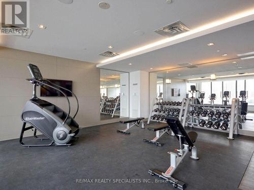 3102 - 4011 Brickstone Mews, Mississauga (City Centre), ON - Indoor Photo Showing Gym Room