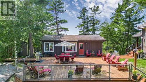 B-209 Lumsden Island W, The Archipelago, ON - Outdoor With Deck Patio Veranda