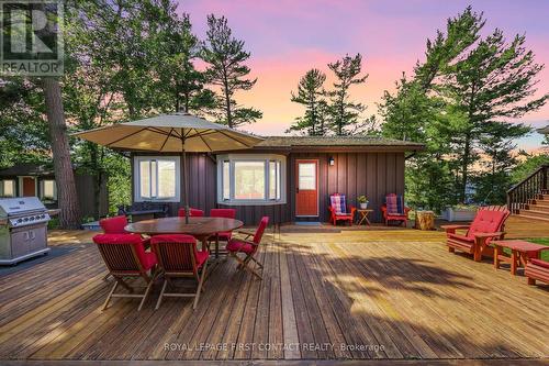 B-209 Lumsden Island W, The Archipelago, ON - Outdoor With Deck Patio Veranda