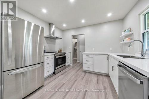 786 Mary Street N, Oshawa (Centennial), ON - Indoor Photo Showing Kitchen With Stainless Steel Kitchen With Double Sink