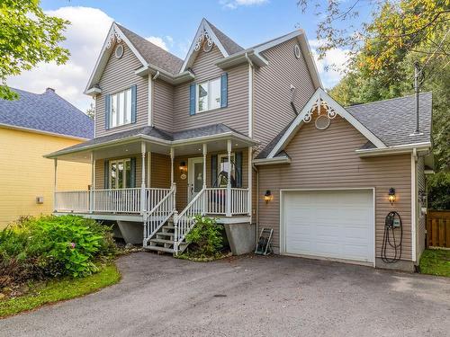 Frontage - 401 Rue Du Clos-Du-Marquis, Prévost, QC - Outdoor With Deck Patio Veranda With Facade