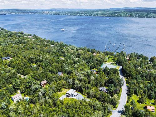 Aerial photo - 2350 Rue Du Havre, Magog, QC - Outdoor With Body Of Water With View