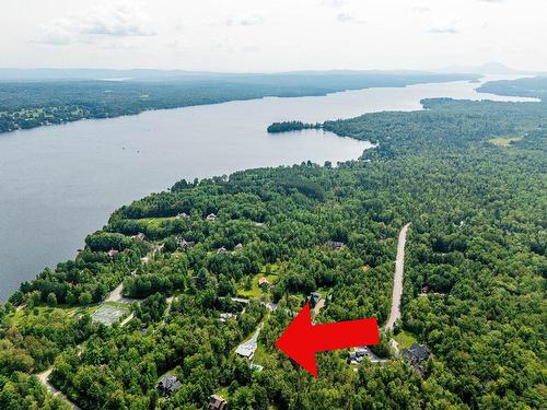 Aerial photo - 2350 Rue Du Havre, Magog, QC - Outdoor With Body Of Water With View