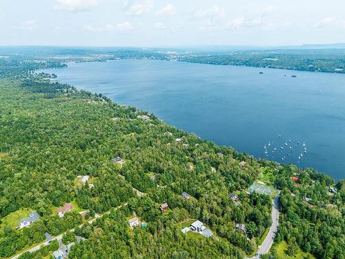 Aerial photo - 2350 Rue Du Havre, Magog, QC - Outdoor With Body Of Water With View