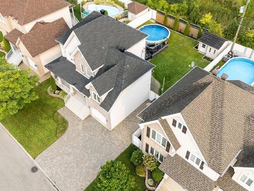 Aerial photo - 343 Rue François-Cotineau, Terrebonne (Lachenaie), QC - Outdoor With Above Ground Pool