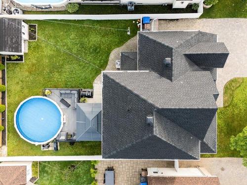 Aerial photo - 343 Rue François-Cotineau, Terrebonne (Lachenaie), QC - Outdoor With Above Ground Pool