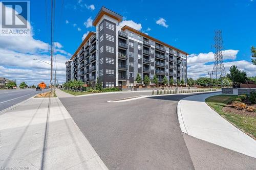 251 Northfield Drive Unit# 418, Waterloo, ON - Outdoor With Balcony With Facade