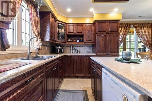 3039 Rte 535, Cocagne, NB - Indoor Photo Showing Kitchen With Double Sink