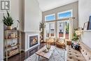 727 Morningstar Way, Ottawa, ON  - Indoor Photo Showing Living Room With Fireplace 