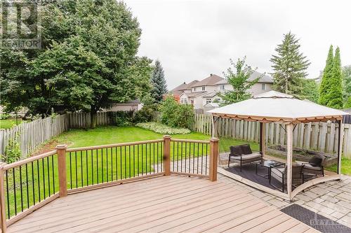 8 Stonemeadow Drive, Ottawa, ON - Outdoor With Deck Patio Veranda With Backyard