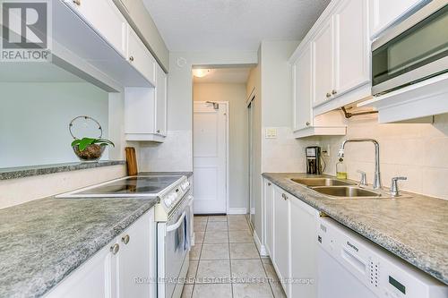 204 - 1950 Main Street W, Hamilton (Ainslie Wood), ON - Indoor Photo Showing Kitchen With Double Sink