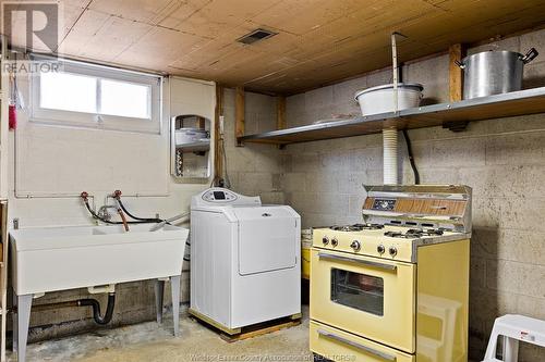 1075 Frank Avenue, Windsor, ON - Indoor Photo Showing Laundry Room