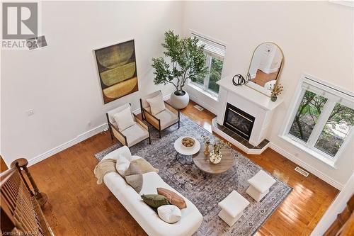 413 Falconridge Drive, Kitchener, ON - Indoor Photo Showing Other Room With Fireplace