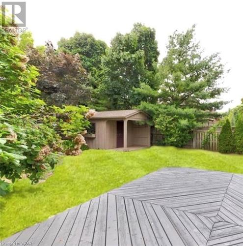 413 Falconridge Drive, Kitchener, ON - Outdoor With Deck Patio Veranda With Backyard