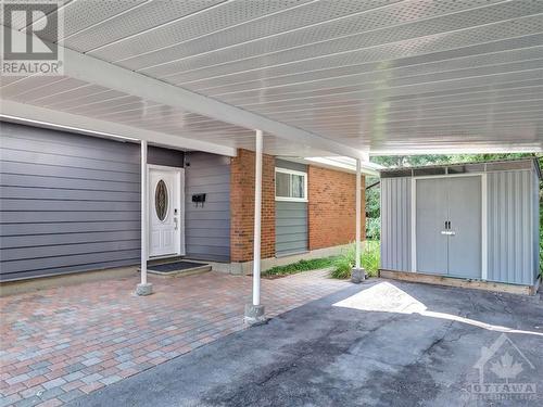 Covered patio area - 4 Bowmoor Avenue, Ottawa, ON - Outdoor With Exterior